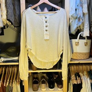 Free people cropped top NWOT